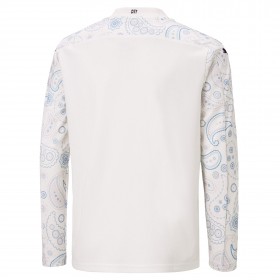 Fotbalový Dres Manchester City Alternativní 2020/21 Dlouhý Rukáv